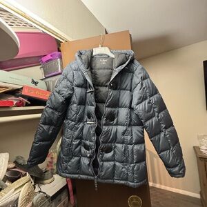 L.L. Bean downtek puffer coat